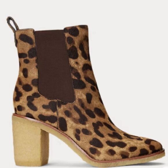 Ralph Lauren Marianna Leopard Boot - Picture 1 of 10